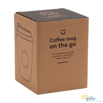 Afbeelding van relatiegeschenk:Coffee Mug On The Go 250 ml koffiebeker