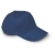 Baseball cap met sluiting blauw