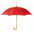 Paraplu met houten handvat (Ø 104 cm) rood