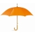 Paraplu met houten handvat (Ø 104 cm) oranje