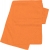 Sjaal van fleece oranje