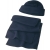 Muts en sjaal van fleece (200gr/m2) blauw