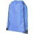 Oriole premium polyester gymtas lichtblauw
