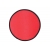 Opvouwbare frisbee (zwarte rand) rood