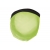 Opvouwbare frisbee (zwarte rand) groen