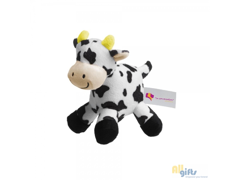 JollyCow knuffel 'koe' onbedrukte en bedrukt relatiegeschenken