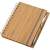 Bamboe notitieboek (A5) bruin