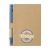 Eco notitieboekje (A7) met balpen blauw
