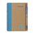 Eco notitieboekje (ca. A5) met balpen blauw