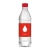 100% RPET flesje bronwater 500 ml draaidop rood
