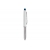 Balpen Shine stylus metaal wit / donker blauw