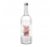 Glazen fles met 750 ml bronwater