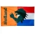 Polyester vlag 'Holland' (90 x 150 cm) oranje