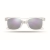 Klassieke zonnebril met spiegelglazen (UV400) transparant
