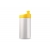 Bidon Design met ergonomische dop (500ml)  wit / geel
