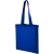 Katoenen tas lange hengsels (140 g/m2) koningsblauw