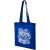 Katoenen tas lange hengsels (140 g/m2) koningsblauw