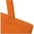 Katoenen tas lange hengsels (140 g/m2) oranje