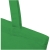 Katoenen tas lange hengsels (140 g/m2) helder groen