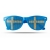 Zonnebril met landenvlag (UV400) blauw