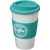 Americano® beker met grip (350 m) wit/aqua