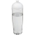 H2O Active® bidon met koepeldeksel (700 ml) transparant/ wit