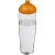 H2O Active® bidon met koepeldeksel (700 ml) transparant/ oranje