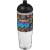 H2O Active® Tempo 700 ml bidon met koepeldeksel transparant/ zwart