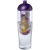 H2O Active® Tempo 700 ml bidon en infuser met koepeldeksel Transparant/ Paars