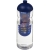 H2O Active® Base 650 ml bidon en infuser met koepeldeksel transparant/ blauw
