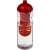 H2O Active® Base 650 ml bidon en infuser met koepeldeksel transparant/ rood