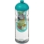 H2O Active® Base 650 ml bidon en infuser met koepeldeksel Transparant/ Aqua blauw
