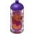 H2O Active® Bop 500 ml bidon en infuser met koepeldeksel Transparant/ Paars