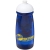 H2O Active® Pulse 600 ml bidon en infuser met koepeldeksel transparant blauw/ wit