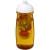H2O Active® Pulse 600 ml bidon en infuser met koepeldeksel geel/ wit
