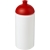 Baseline® Plus grip 500 ml bidon met koepeldeksel wit/ rood