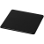 Terran vierkante onderzetter van 100% gerecycled kunststof zwart