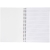 Desk-Mate® A5 notitieboek met synthetische omslag wit