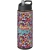 H2O Vibe sportfles met tuitdeksel (850 ml) Charcoal/Zwart