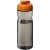 H2O Eco sportfles met kanteldeksel (650 ml) Charcoal/ Oranje