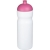 Baseline® Plus 650 ml sportfles met koepeldeksel wit/ roze