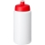 Baseline® Plus grip 500 ml sportfles met sportdeksel wit/ rood