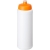 Baseline® Plus 750 ml drinkfles met sportdeksel wit/ oranje