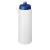 Baseline® Plus 750 ml drinkfles met sportdeksel transparant/ blauw
