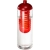 H2O Active® Vibe 850 ml drinkfles en infuser met koepeldeksel transparant/ rood