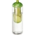 H2O Active® Vibe drinkfles + infuser (850 ml) Transparant/ Lime