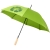 Alina 23" automatisch openende gerecyclede PET paraplu lime