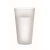 Frosted PP cup (500 ml) transparant wit