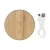 Bamboo 10W Wireless Charger draadloze snellader wit