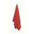 Handdoek organisch 140x70 cm (360 gr/m2) rood